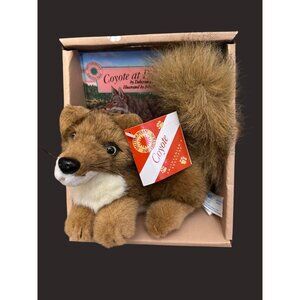 Smithsonian‎ Institution Coyote Stuffed Animal & Book Set